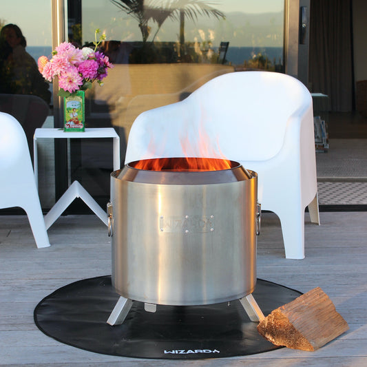 Wooden Deck Fire Pit New Zealand 